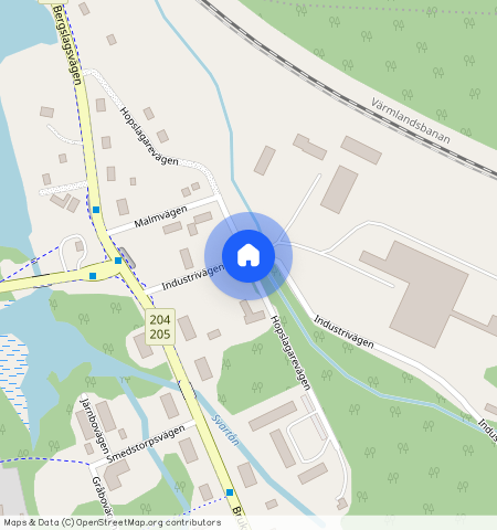 Hopslagarevägen, Svartå