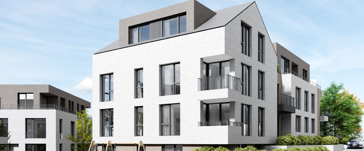 *ERSTBEZUG* Neubauwohnung mit 2-Zimmern & Dachterrasse direkt am Kocher! - Foto 1