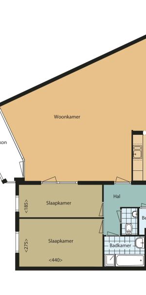 Appartement Anna Paulownahof 87, Tilburg - À Louer - Foto 2