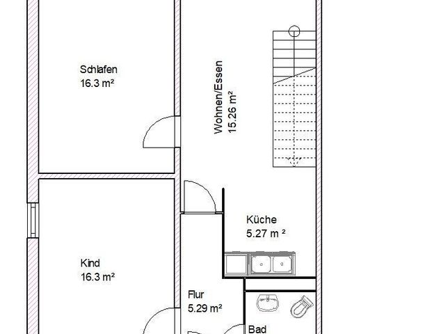 Nie wieder Streit ums Bad! Hier gibt es zwei! - Photo 1