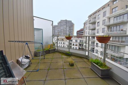 Studio te huur met terras in Sint-Jans-Molenbeek - Foto 2