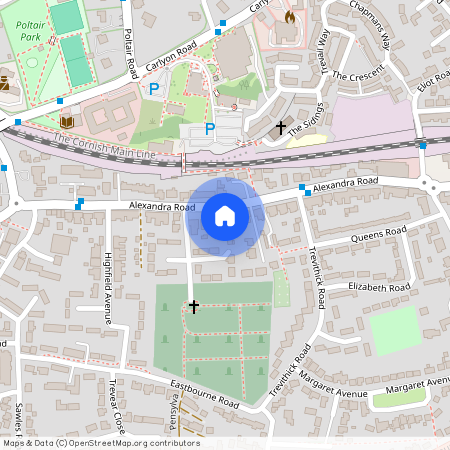 Flat 8, 60 Alexandra Road, St Austell, Cornwall