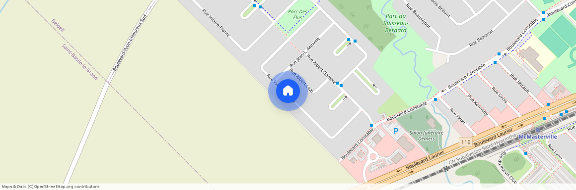 Rue Yves-Sylvestre, McMasterville, McMasterville, Montérégie, J3G 1N4