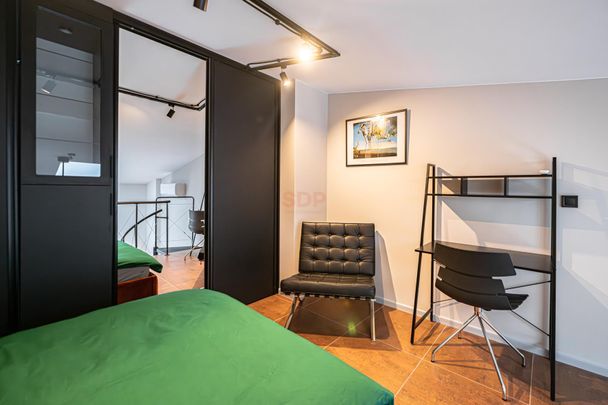 Loftowe mieszkanie z antersolą | Młyn Różanka| Garaż | - Zdjęcie 1