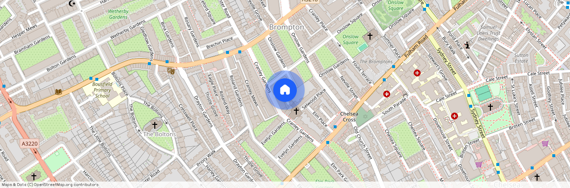 South Kensington, Ensor Mews, SW7 3BT, London