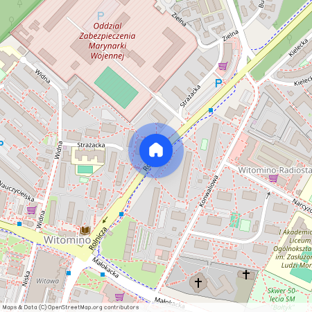 ul. Rolnicza, Witomino-Radiostacja, Gdynia, pomorskie