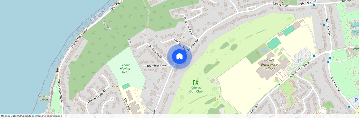 Gurnard Pines, Cockleton Lane, Gurnard