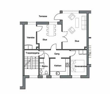 Dejlig 4-værelses lejlighed i det skønne Skibhuskvarter. - Foto 2