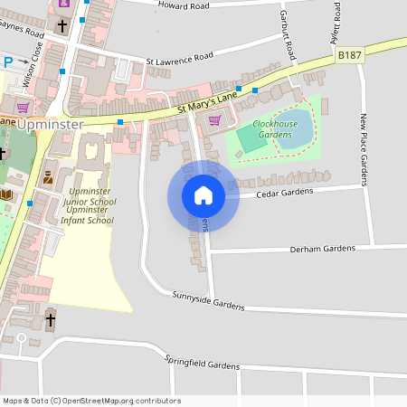 Tudor Gardens, Upminster, RM14