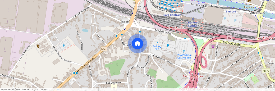 Rue Julien Dulait, 64, 012, 6001, Marcinelle