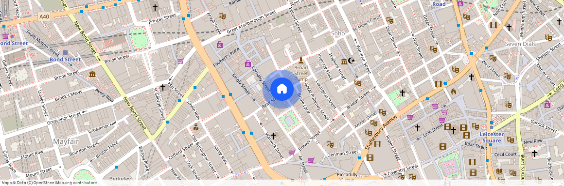 Beak Street, London, Greater London, Soho, W1F, Soho