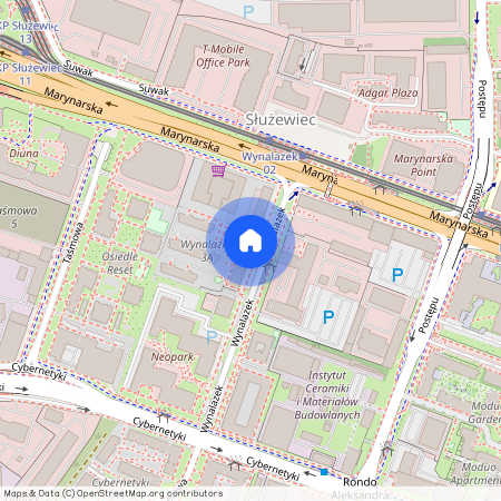 Warszawa, Mokotów, Służewiec, Wynalazek