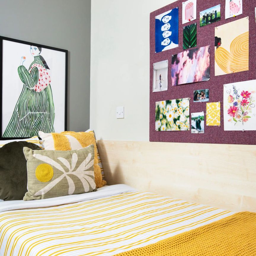 Large Standard Single Ensuite: Two Bed Flat - Photo 1