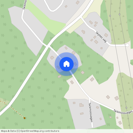 Tackmossvägen, Järlåsa