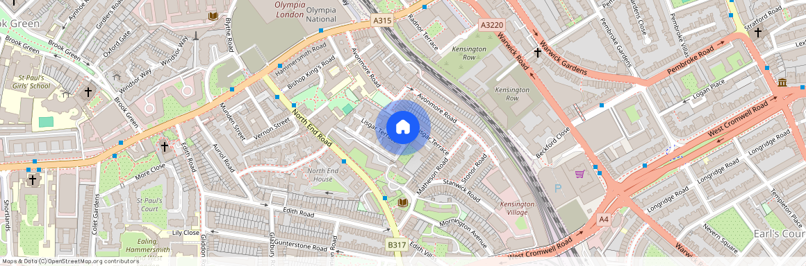 Lisgar Terrace London W14, London, W14