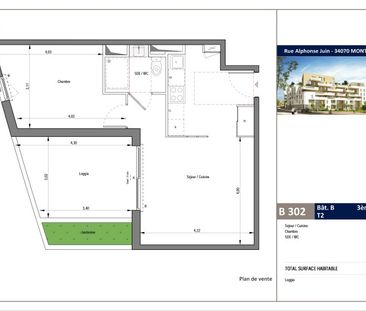 Location Appartement 2 pièces 43m² MONTPELLIER 34000 - Photo 5