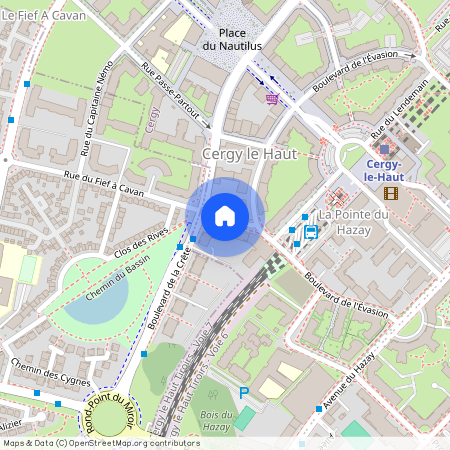 95800, Cergy