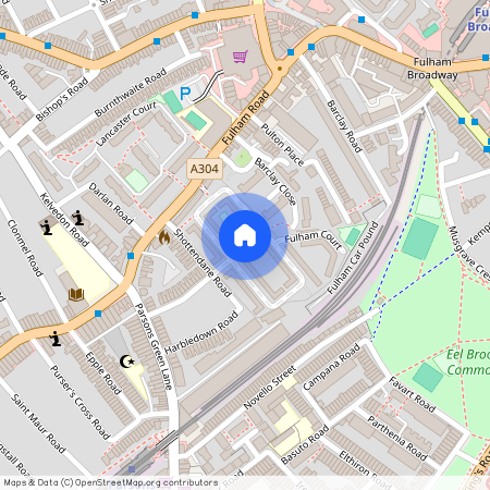 Fulham Court, Fulham Road, London