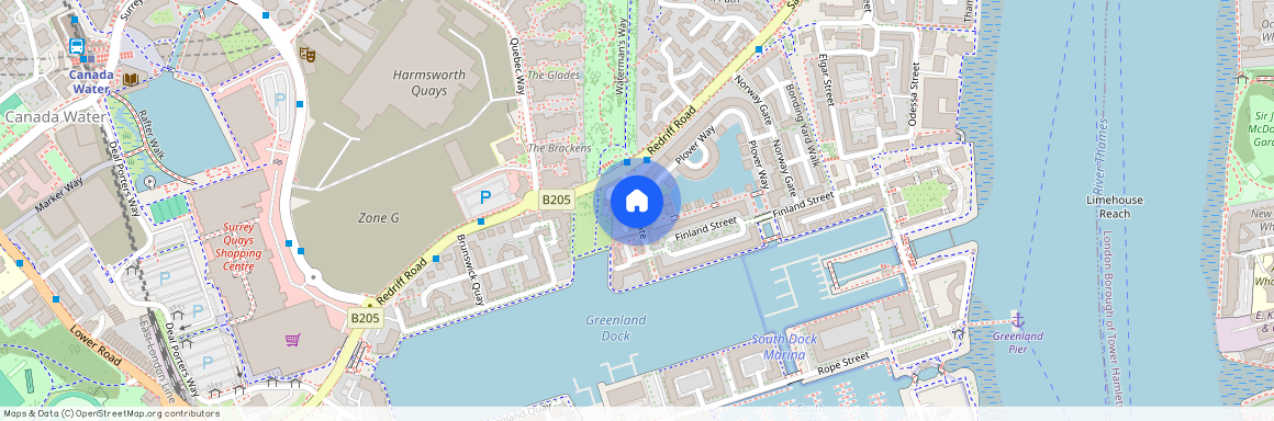 Onega Gate, Surrey Quays