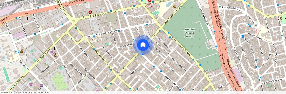 Rua Tobias Barreto, 1269, Belém, São Paulo - SP, 03176-001, Brazil