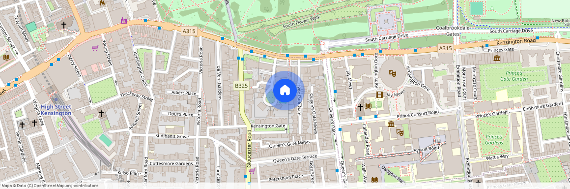 Hyde Park Gate, Kensington, London