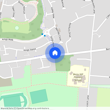 Kings Walk, Mansfield, NG18, Kings Walk, Berry Hill Park