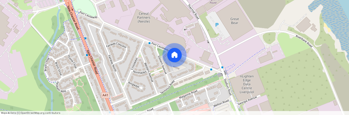 Port Causeway, Wirral, CH62