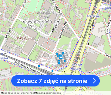 Kawalerka Rondo Rataje, Taras Warty, bezpośrednio - Zdjęcie 1