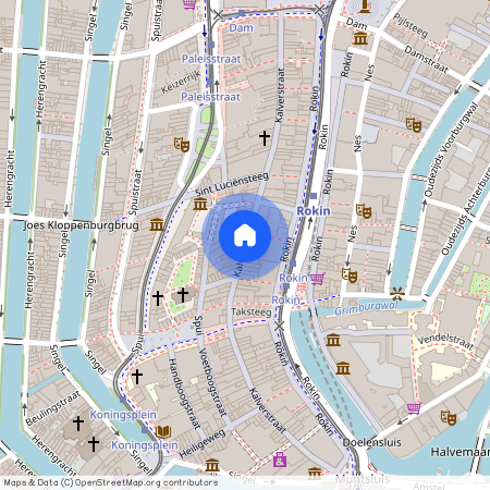 Kalverstraat, Amsterdam, Nederland