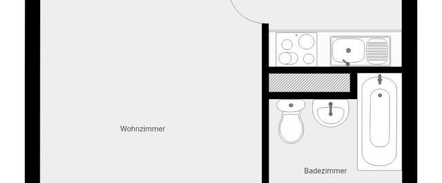 Frisch renovierte 1-Zimmer-Wohnung in Marzahn - Photo 1