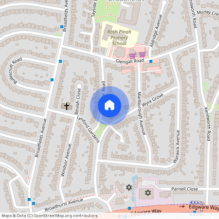 Ashford Court, Cranmer Road, Edgware, Greater London, HA8