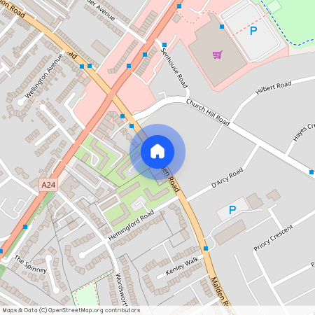 Hayling Court, Malden Road, Cheam, Surrey, SM3