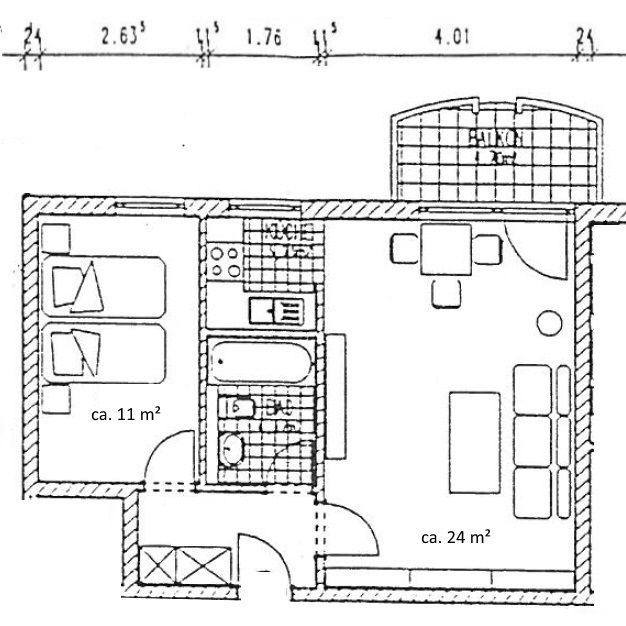 Neubau mit Balkon - ruhig & grün! - Foto 1