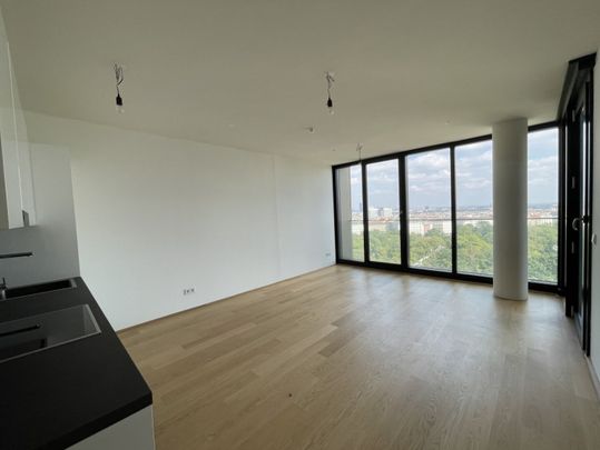 Belvedere in Sicht: unbefristete 2-Zimmer-Neubauwohnung mit Loggia und vielen Extras im Haus! - Photo 1