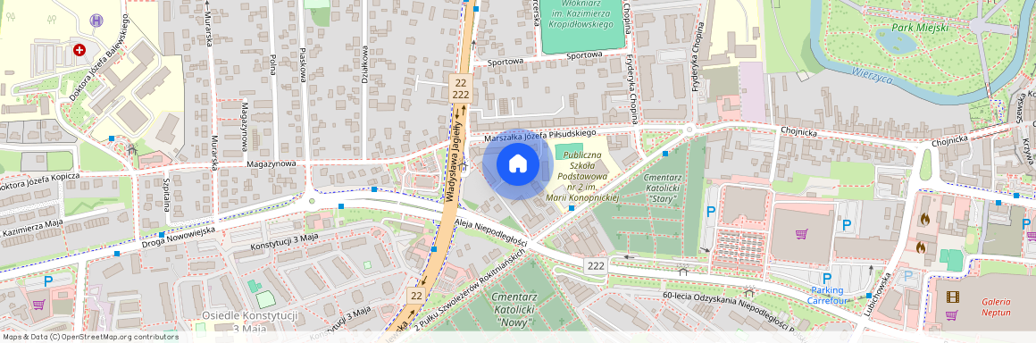 ul. marsz. Józefa Piłsudskiego, Starogard Gdański, starogardzki, pomorskie