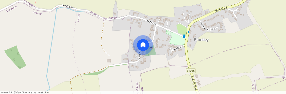 Brockley, Bury St. Edmunds, Suffolk.