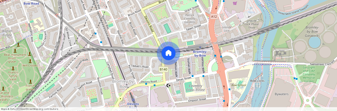 Bradgate, 9 Hannaford Walk, Bromley-by-Bow, London, E3 3SU, United Kingdom