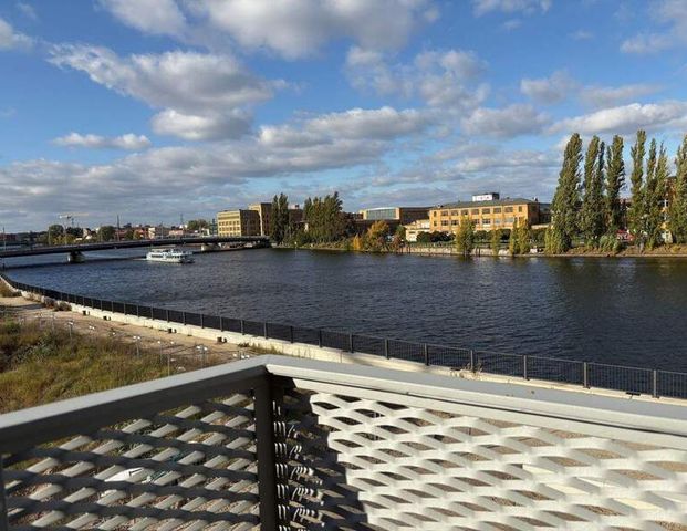 Direkt an der Spree: Hochwertige 2-Zimmer-Wohnung nahe der Wuhlheide.... Neubau/Erstbezug! - Photo 1