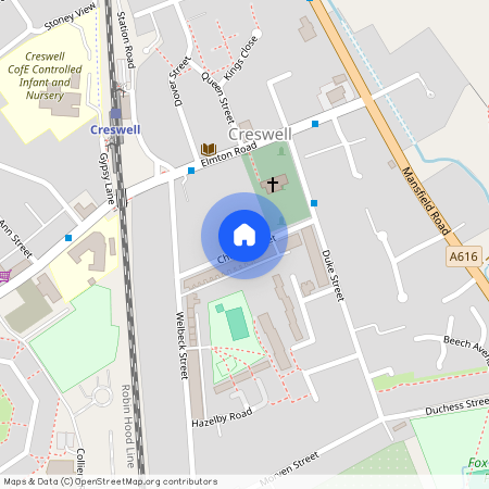 Church Street, Creswell, S80