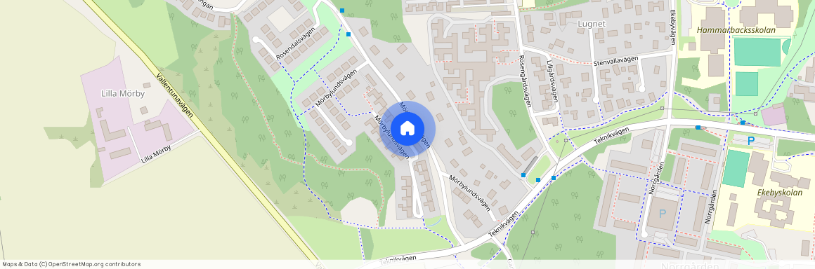 Mörbylundsvägen, Vallentuna