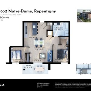 4½|Internet|Stationnement|Ascenseur - Photo 3