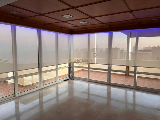 Rented for LONG TERM With or Without Furniture Beautiful Penthouse with sea views in Playamar (Torremolinos) - Photo 1