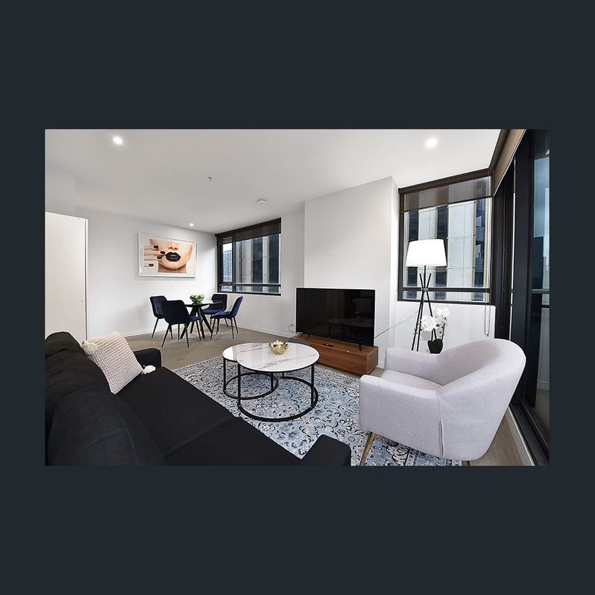 Modern 2-Bedroom Furnished Apartment with Balcony & Resort Amenities – MY80 Silver Skies Melbourne CBD - Photo 1