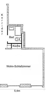Ideale Singlewohnung - Foto 4