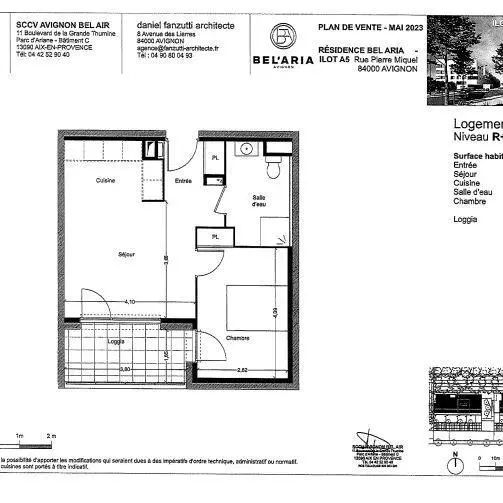 Appartement à louer 2 pièces 42.5m² - Photo 2