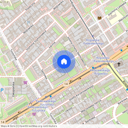 ul. Lokatorska, Chojny, Górna, Łódź, łódzkie