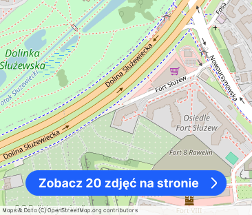 Klimatyzowany apartament 46m ul. Fort Służew - Zdjęcie 1