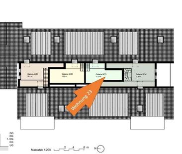 1.5 Zimmer, 52 m², 2. Stock - Photo 1