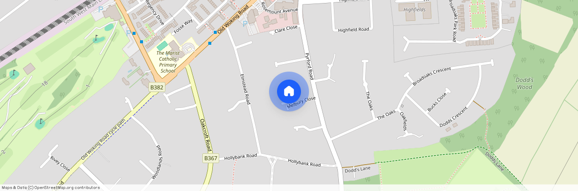 KT1, West Byfleet