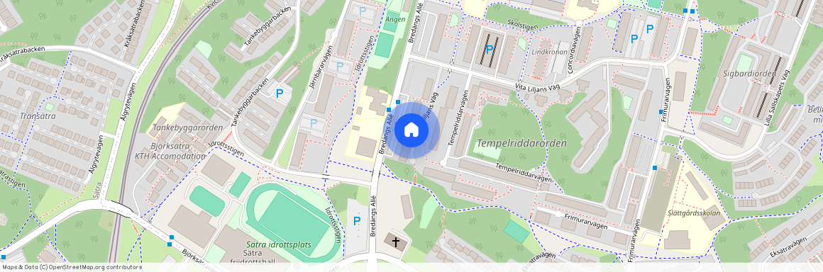 Vita Liljans Väg 83, Bredäng